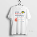 Original Michigan Wolverines Vs Wisconsin Badgers - Adult & Kids T-Shirts, Sweatshirts & Hoodies apparel design preview 1