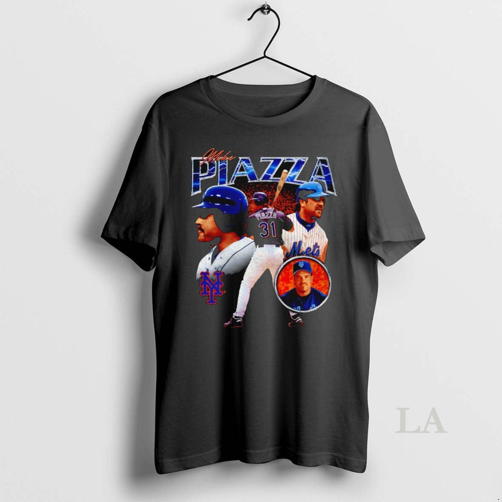 Original Mike Piazza New York Mets 2000 Subway Series - Adult & Kids T-Shirts, Sweatshirts & Hoodies apparel design preview 1