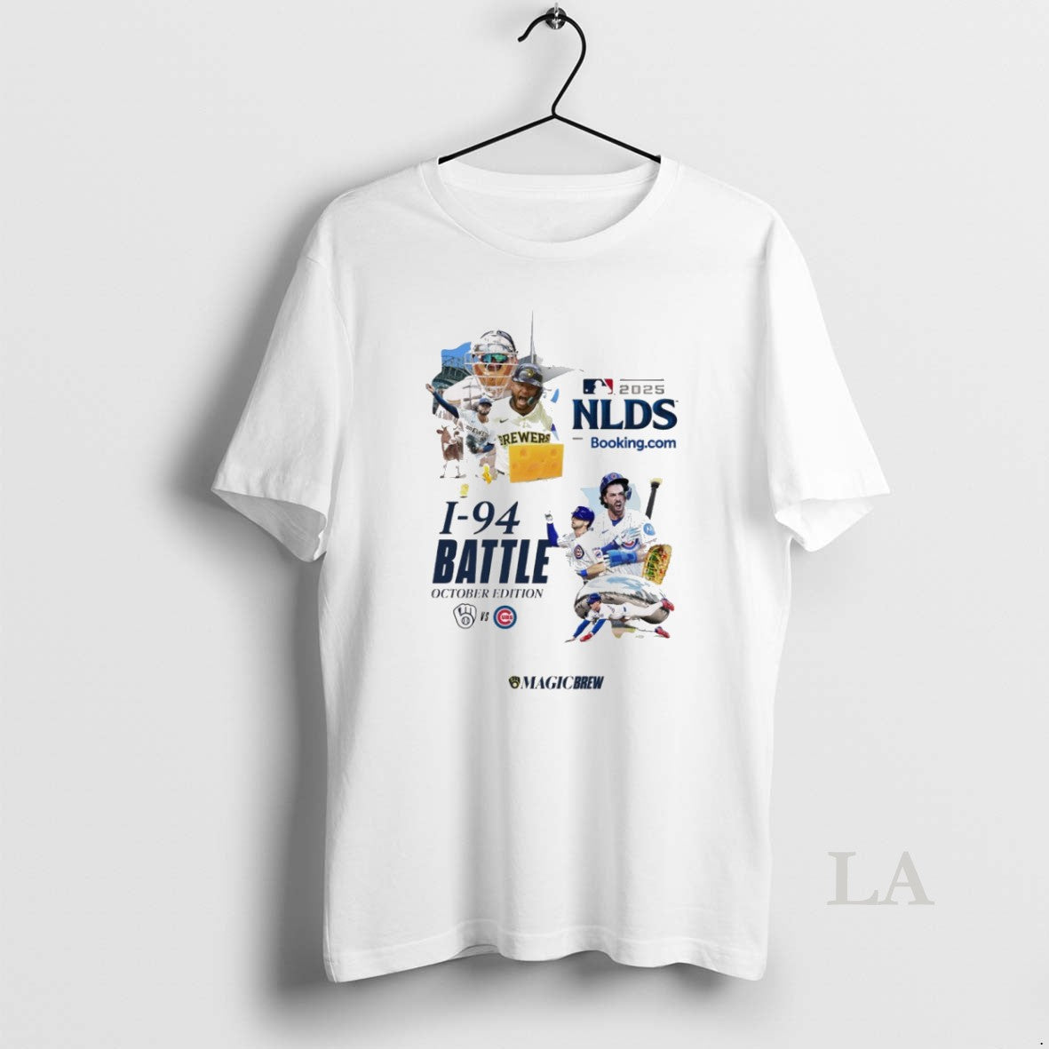 Original Milwaukee Brewers Vs Chicago Cubs 2025 Mlb - Adult & Kids T-Shirts, Sweatshirts & Hoodies apparel design preview 1