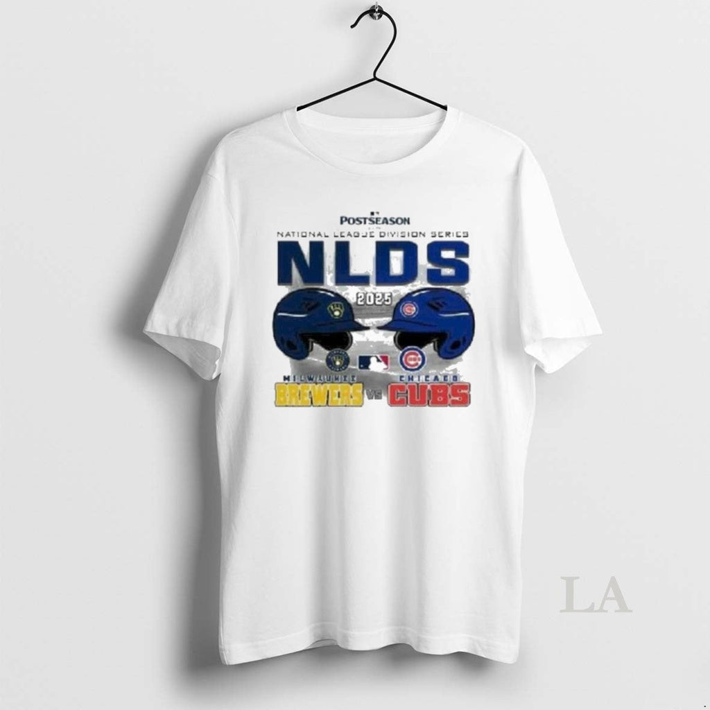 Original Milwaukee Brewers Vs Chicago Cubs 2025 Nlds - Adult & Kids T-Shirts, Sweatshirts & Hoodies apparel design preview 1