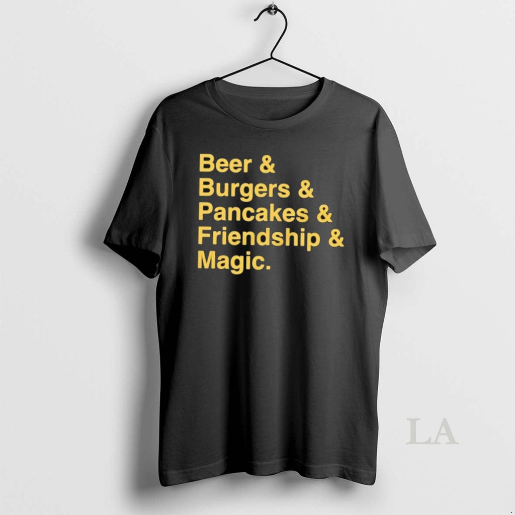 Original Milwaukee Brewers Beer Burgers Pancakes - Adult & Kids T-Shirts, Sweatshirts & Hoodies apparel design preview 1