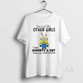Original Minion Bunny Im Not Like Other Girls I Have - Adult & Kids T-Shirts, Sweatshirts & Hoodies apparel design preview 1