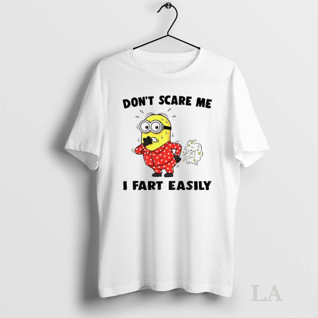 Original Minion Dont Scare Me I Fart Easily - Adult & Kids T-Shirts, Sweatshirts & Hoodies apparel design preview 1