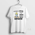 Original Minion Yesterday Is History Tomorrow A - Adult & Kids T-Shirts, Sweatshirts & Hoodies apparel design preview 1