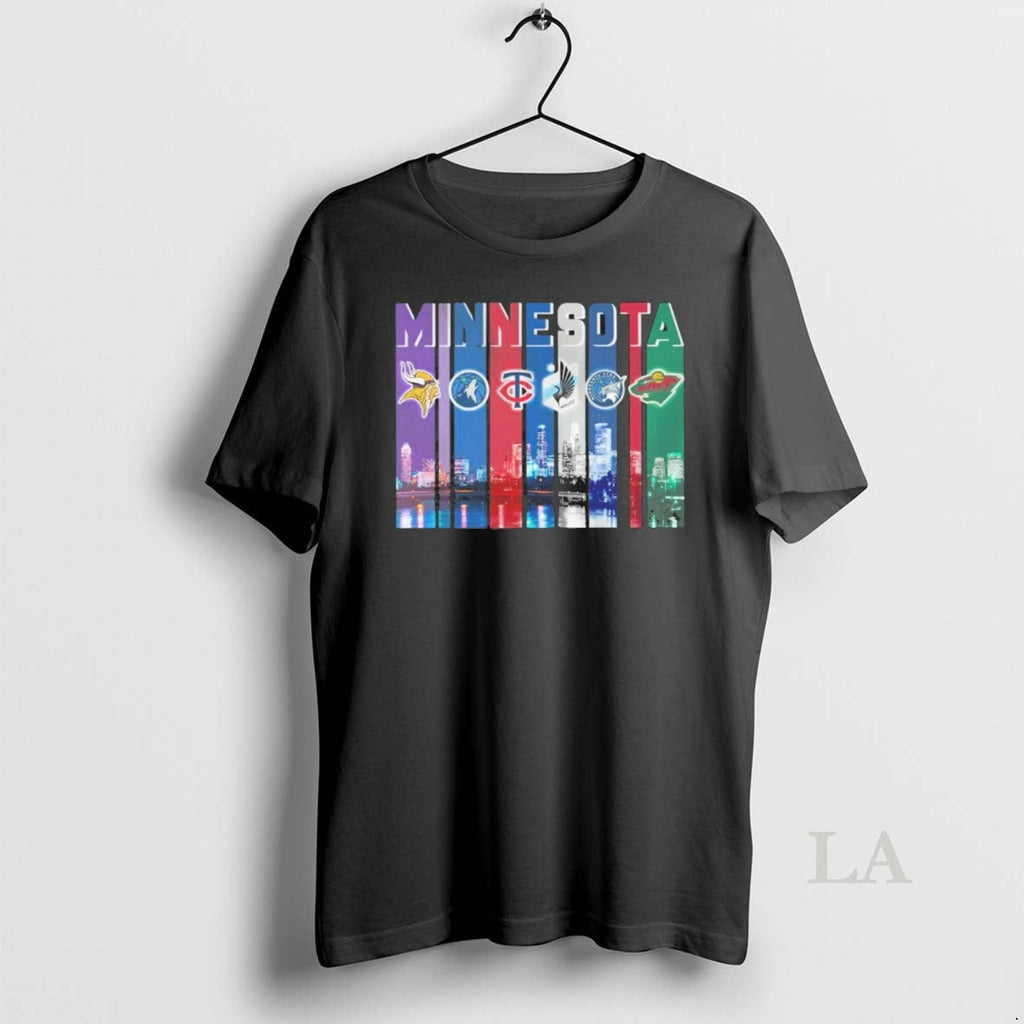 Original Minnesota Logo City Vintage - Adult & Kids T-Shirts, Sweatshirts & Hoodies apparel design preview 1