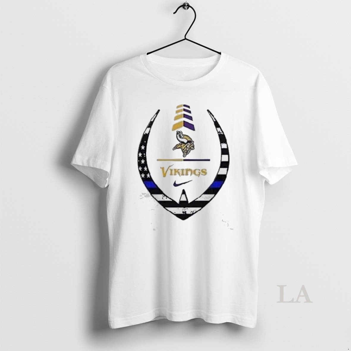 Original Minnesota Vikings Police Law Enforcement - Adult & Kids T-Shirts, Sweatshirts & Hoodies apparel design preview 1