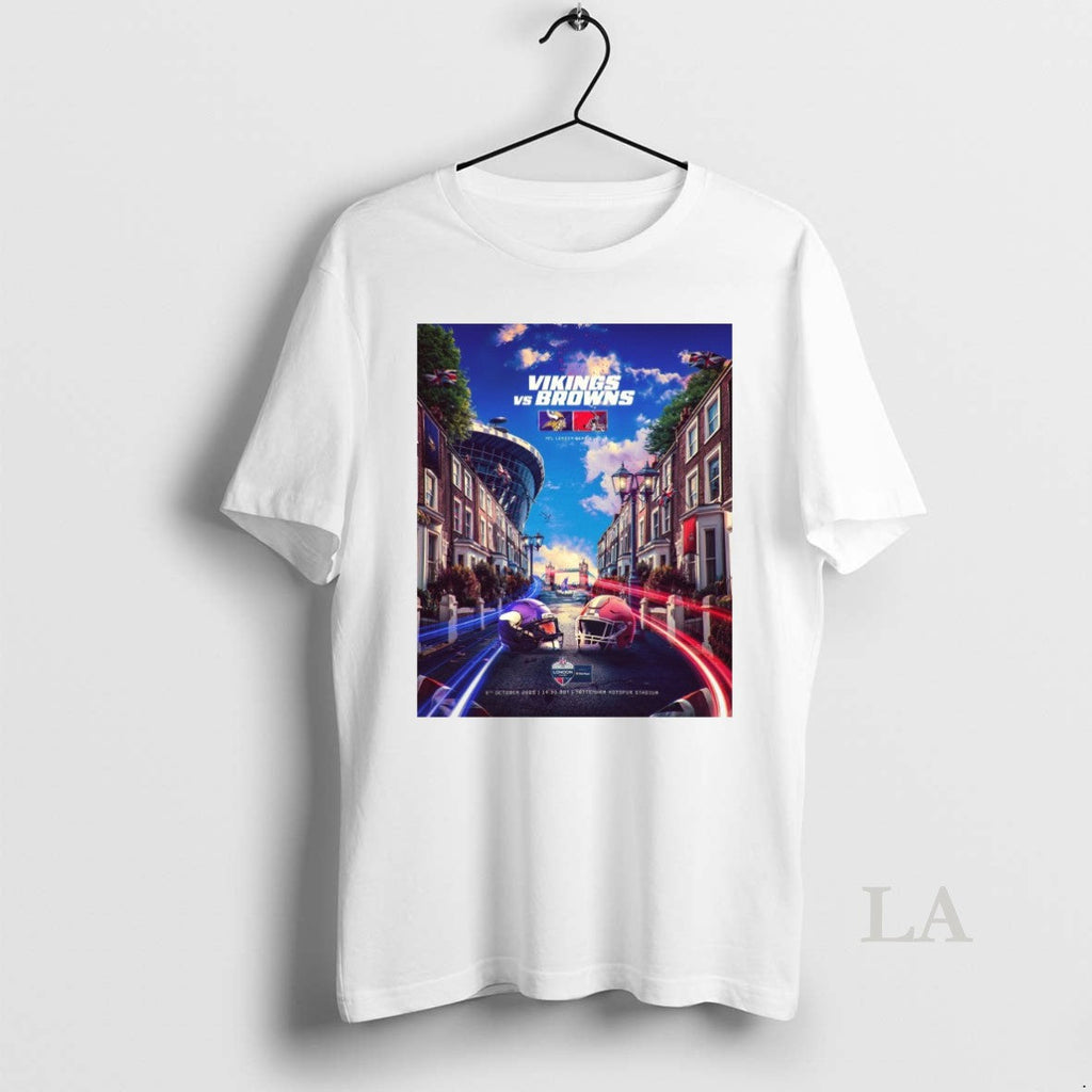 Original Minnesota Vikings Vs Cleveland Browns - Adult & Kids T-Shirts, Sweatshirts & Hoodies apparel design preview 1