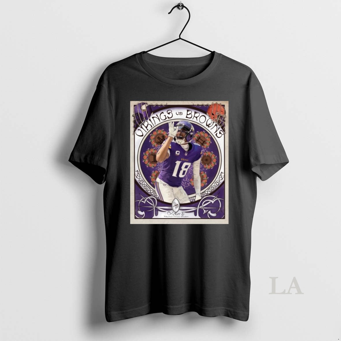 Original Minnesota Vikings Vs Cleveland Browns - Adult & Kids T-Shirts, Sweatshirts & Hoodies apparel design preview 1