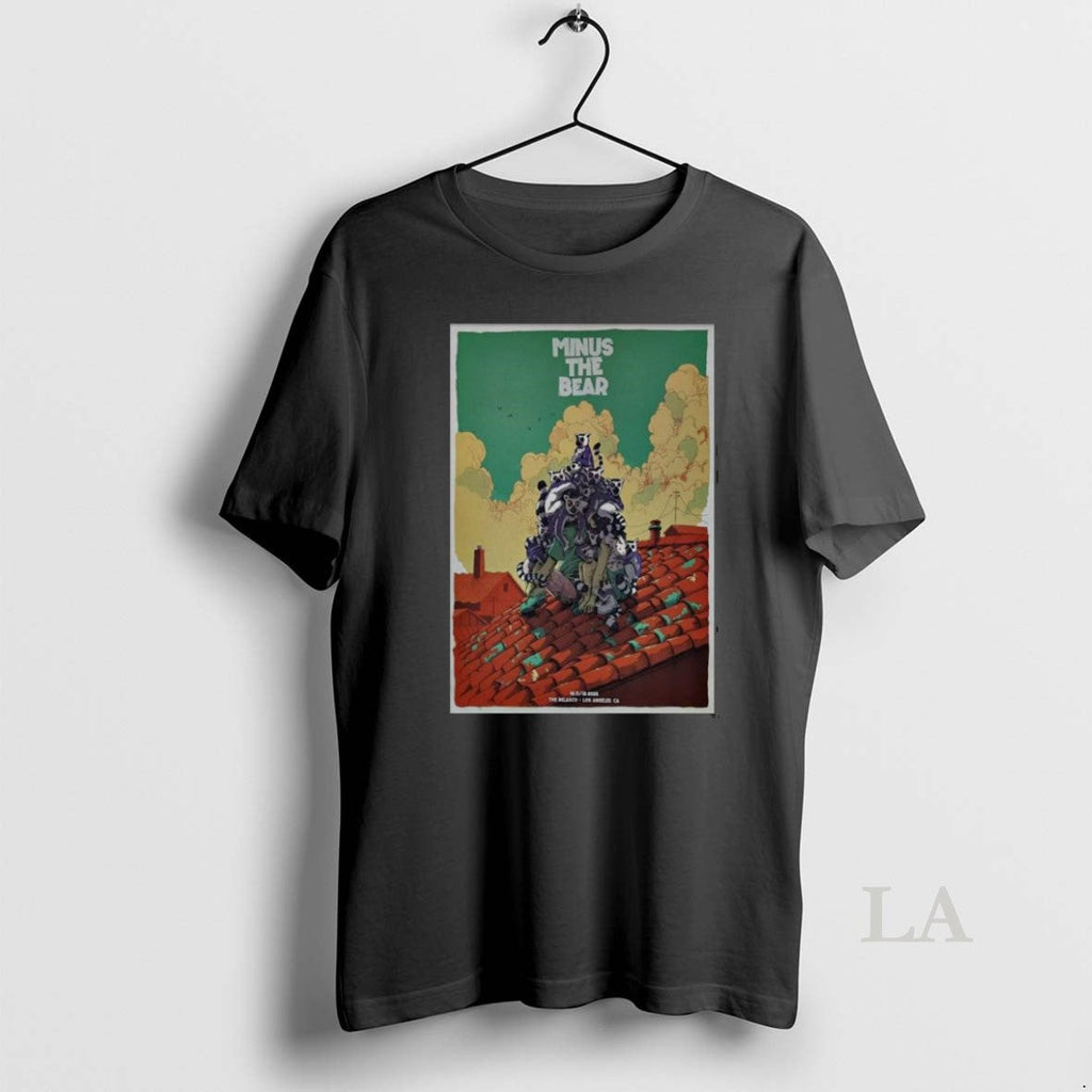 Original Minus The Bear Oct 11 12 2025 Belasco Theate - Adult & Kids T-Shirts, Sweatshirts & Hoodies apparel design preview 1