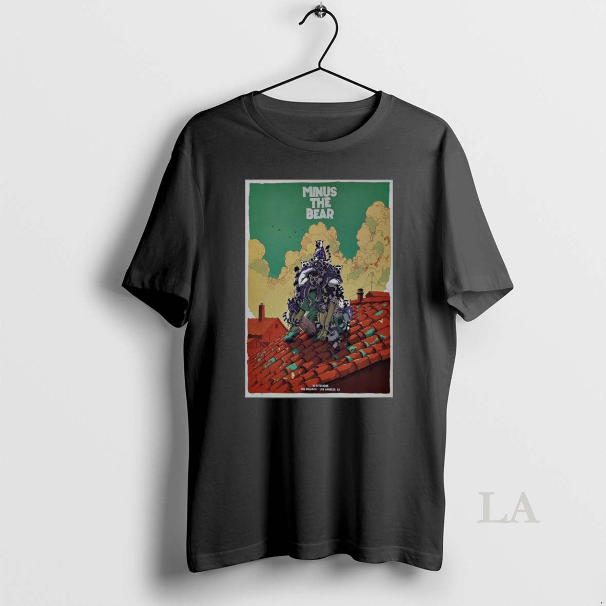 Original Minus The Bear October 11 12 2025 Belasco - Adult & Kids T-Shirts, Sweatshirts & Hoodies apparel design preview 1