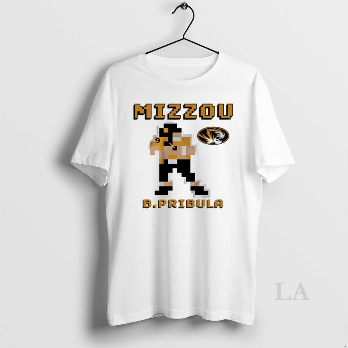 Original Missouri Tigers Football Beau Pribula Retro - Adult & Kids T-Shirts, Sweatshirts & Hoodies apparel design preview 1