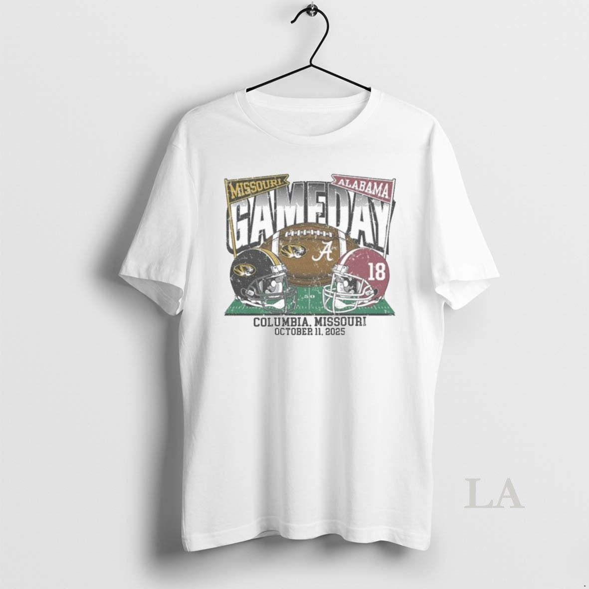 Original Missouri Vs Alabama 2025 Gameday Matchup - Adult & Kids T-Shirts, Sweatshirts & Hoodies apparel design preview 1