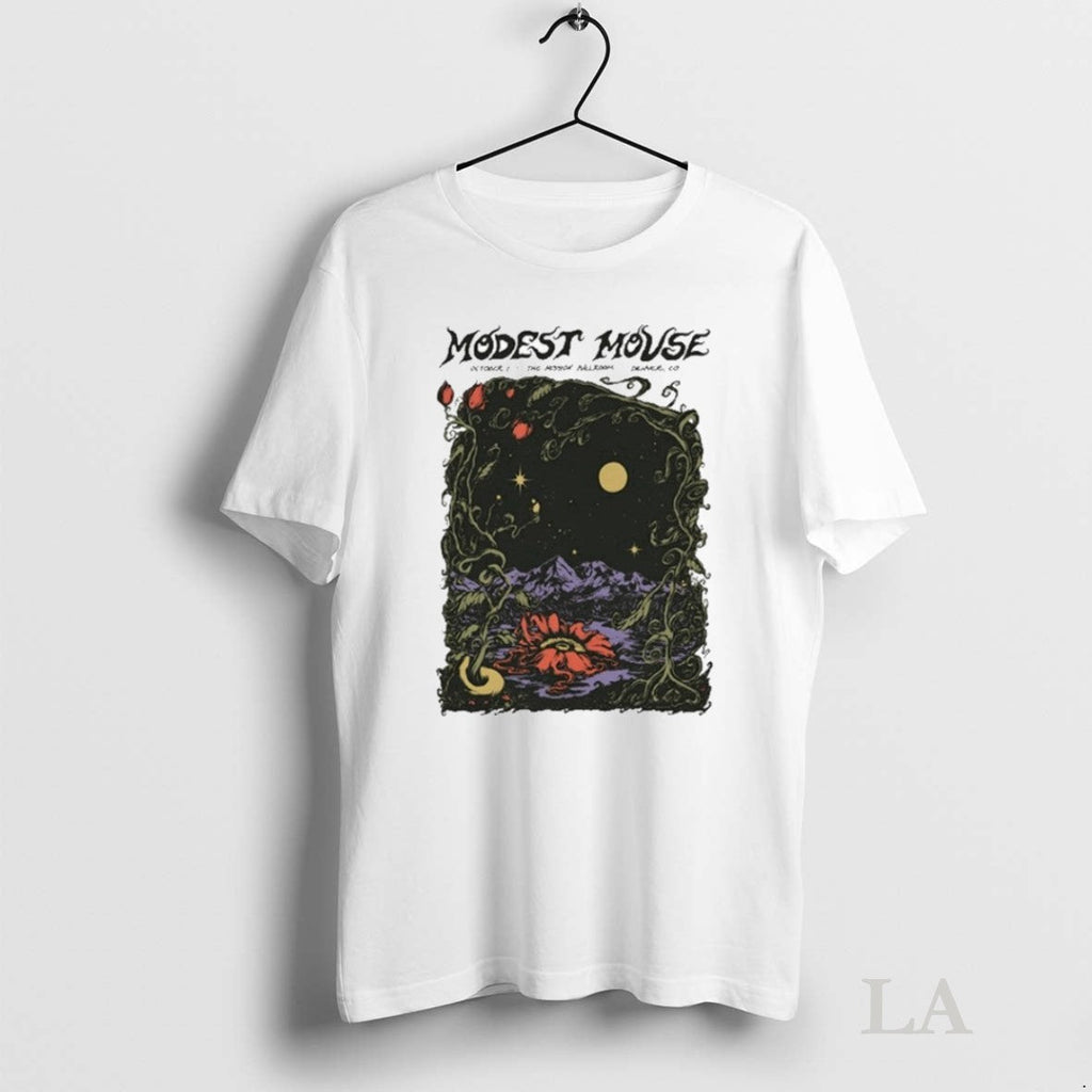 Original Modest Mouse At Mission Ballroom On Oct 1 - Adult & Kids T-Shirts, Sweatshirts & Hoodies apparel design preview 1