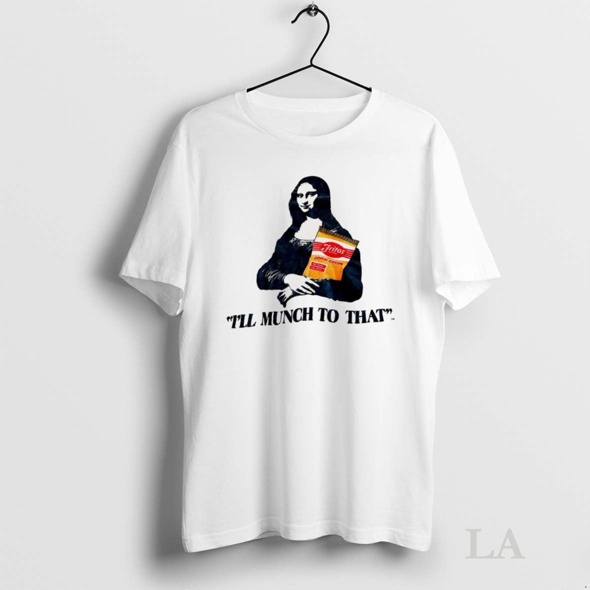 Original Mona Lisa Fritos Ill Munch To That - Adult & Kids T-Shirts, Sweatshirts & Hoodies apparel design preview 1