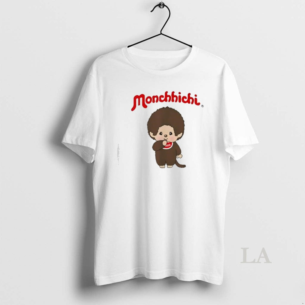 Original Monchhichi Cute Stance Thumbs Up Fluffy - Adult & Kids T-Shirts, Sweatshirts & Hoodies apparel design preview 1