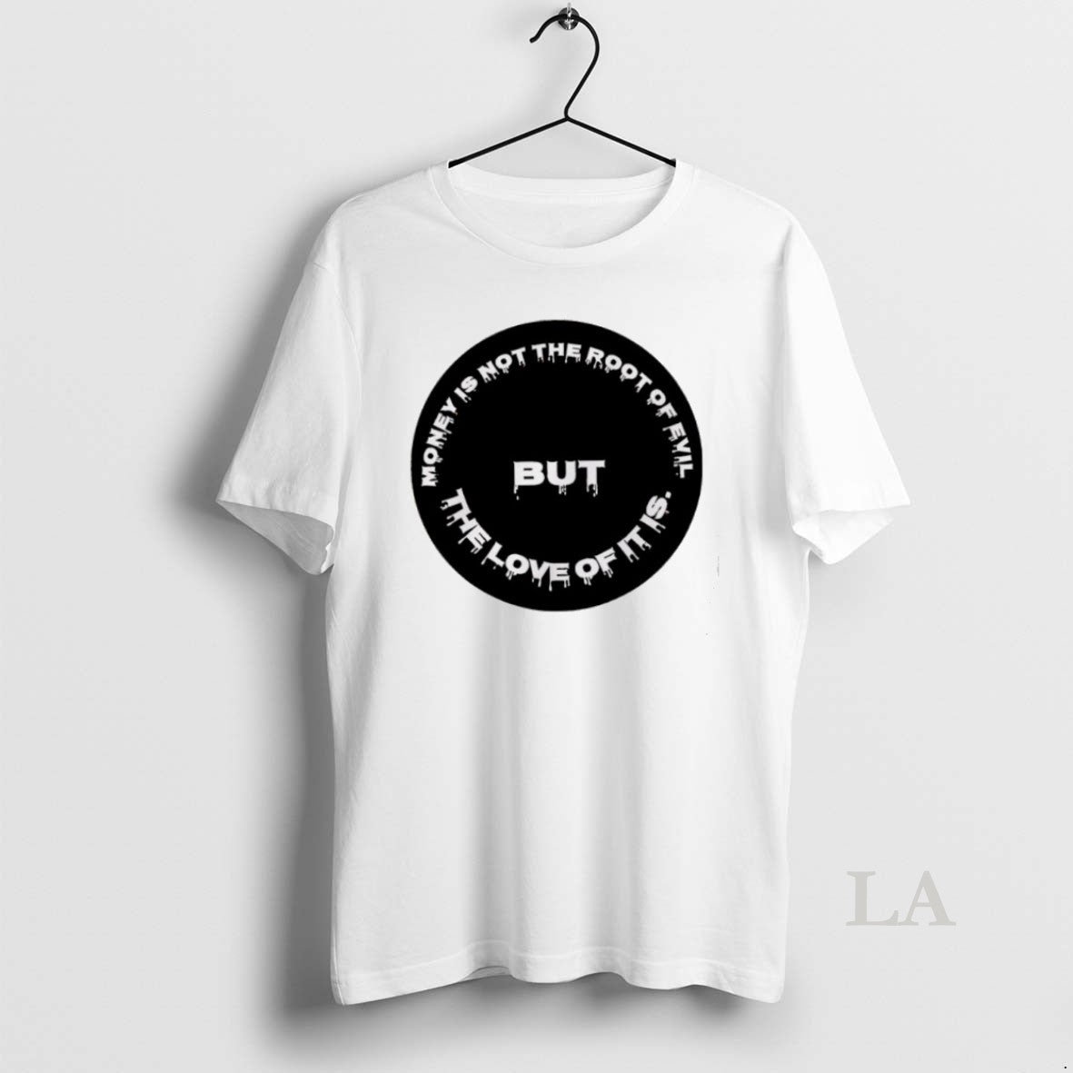 Original Money Is Not The Root Of Evil But Love It - Adult & Kids T-Shirts, Sweatshirts & Hoodies apparel design preview 1