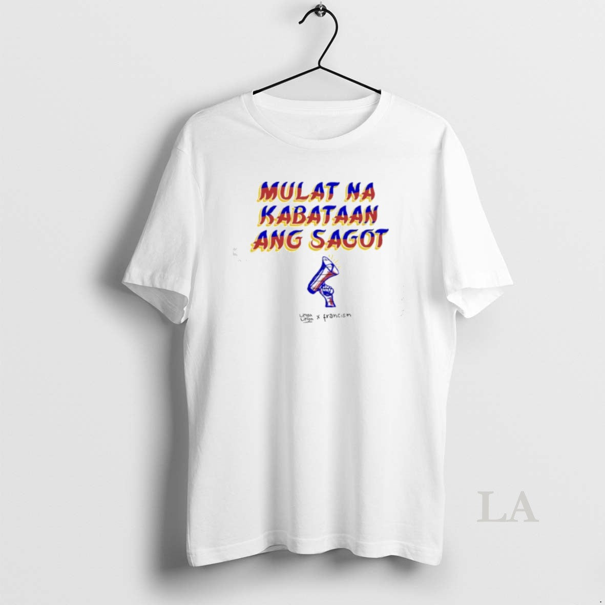 Original Mulat Na Kabataan Ang Sagot Linya X Francis - Adult & Kids T-Shirts, Sweatshirts & Hoodies apparel design preview 1
