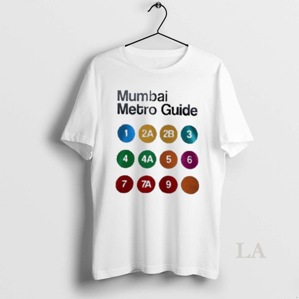 Original Mumbai Metro Guide - Adult & Kids T-Shirts, Sweatshirts & Hoodies apparel design preview 1