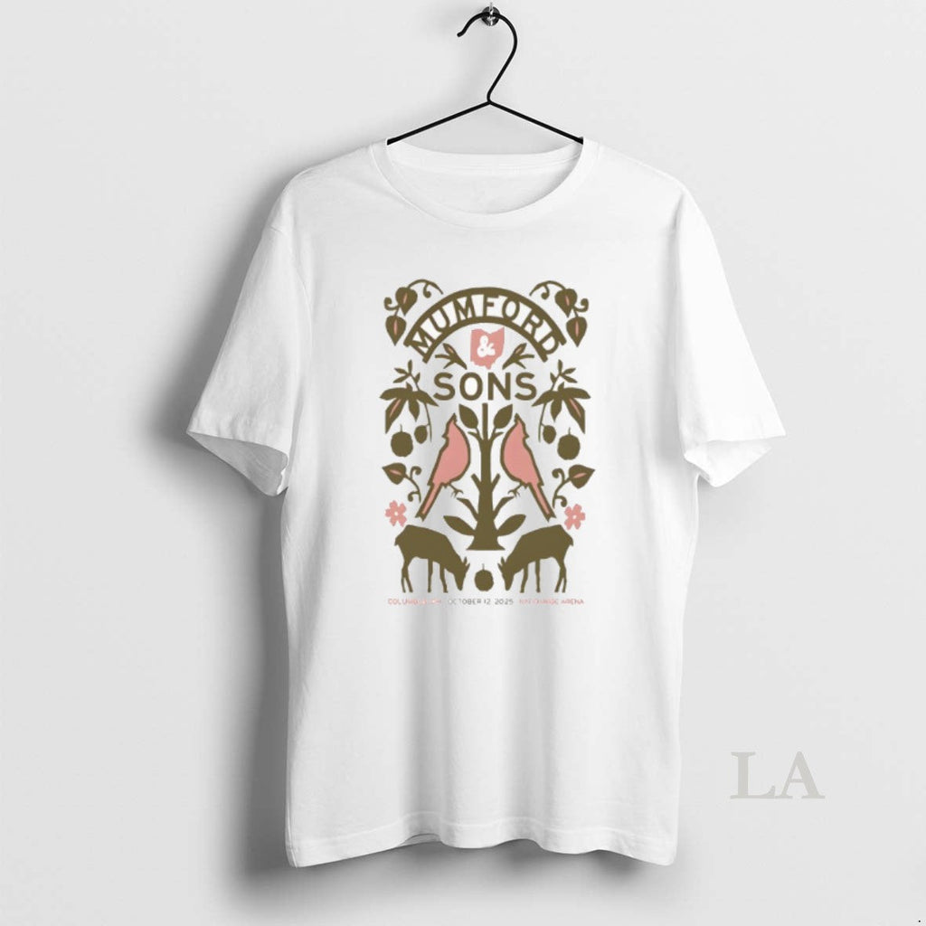 Original Mumford And Sons Tour Nationwide Arena - Adult & Kids T-Shirts, Sweatshirts & Hoodies apparel design preview 1