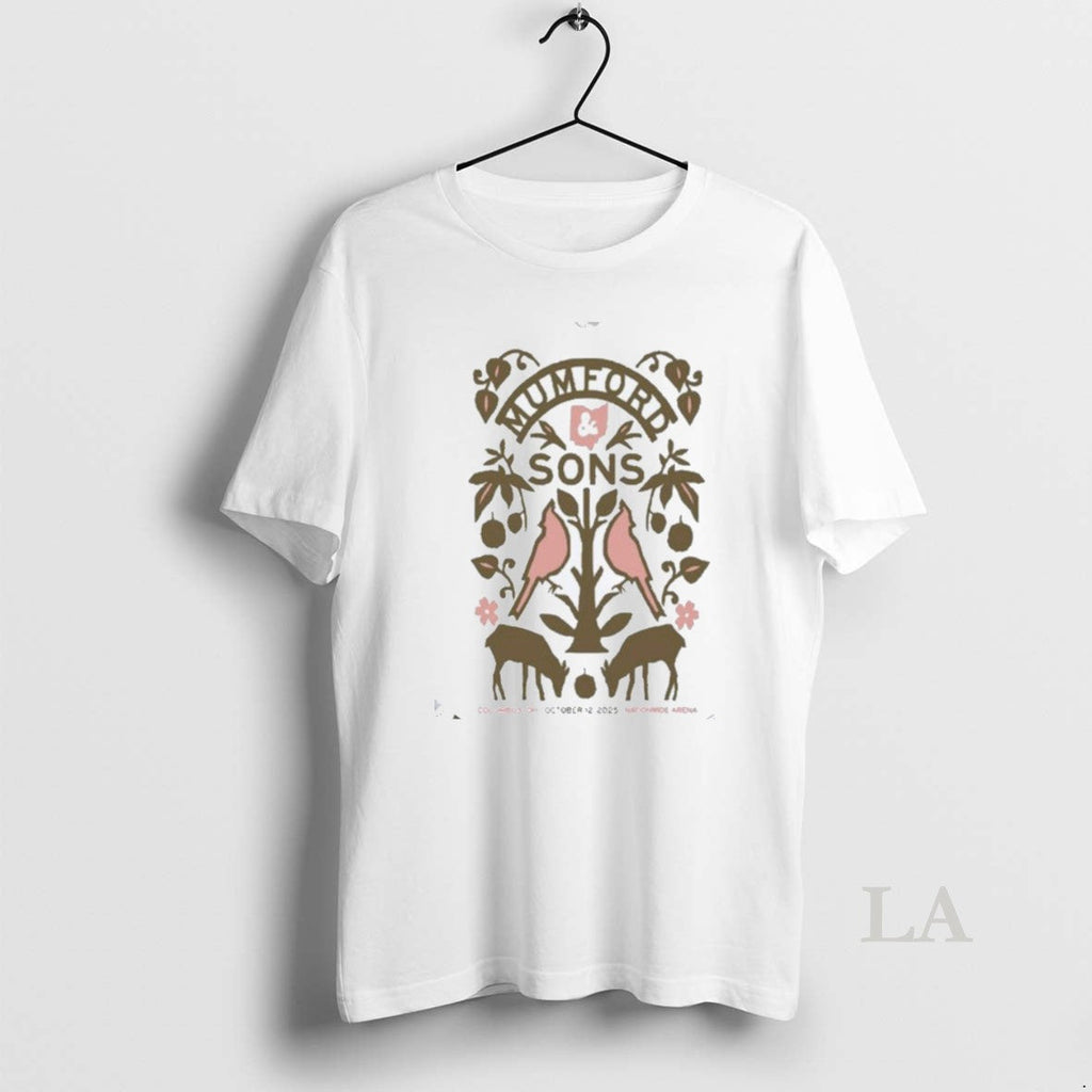 Original Mumford Sons Nationwide Arena October 12 - Adult & Kids T-Shirts, Sweatshirts & Hoodies apparel design preview 1