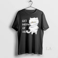 Original Mummy Black Cat Halloween Get Meowt Of Here - Adult & Kids T-Shirts, Sweatshirts & Hoodies apparel design preview 1