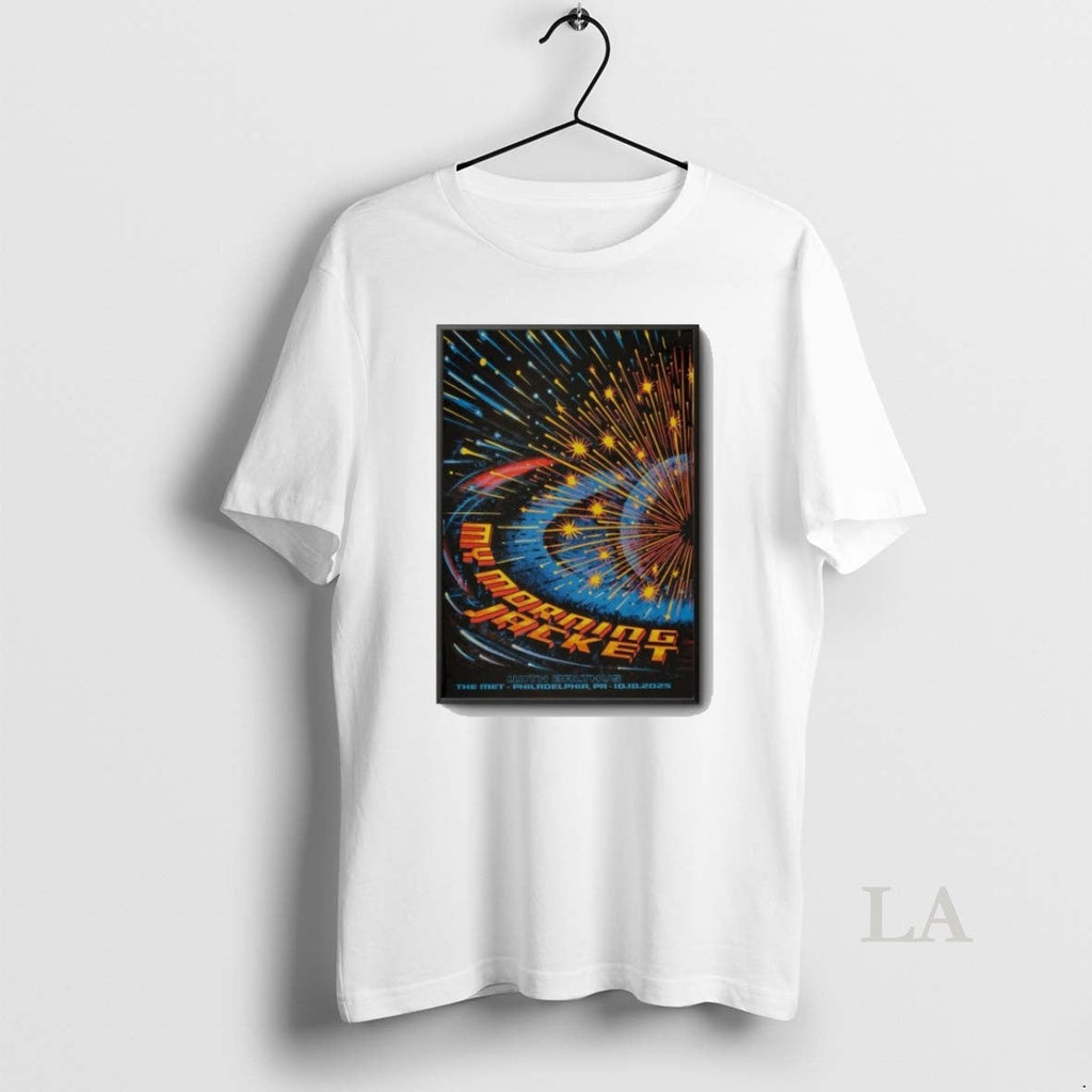 Original My Morning Jacket Philadelphia Pa October 10 - Adult & Kids T-Shirts, Sweatshirts & Hoodies apparel design preview 1