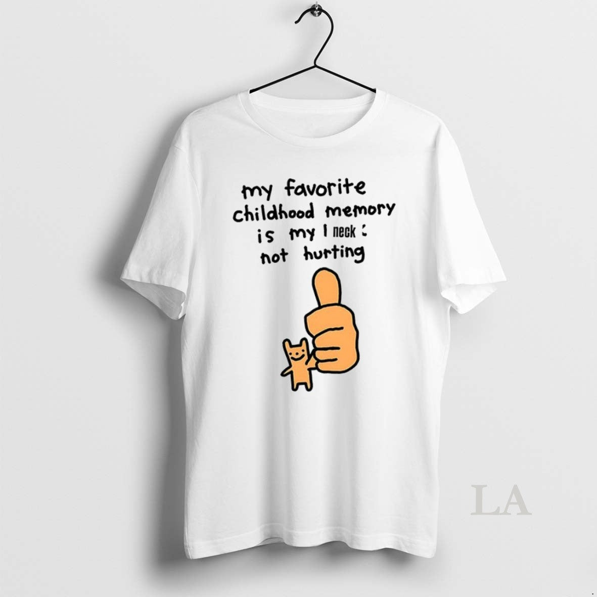 Original My Favorite Childhood Memory Is I Neck Not - Adult & Kids T-Shirts, Sweatshirts & Hoodies apparel design preview 1