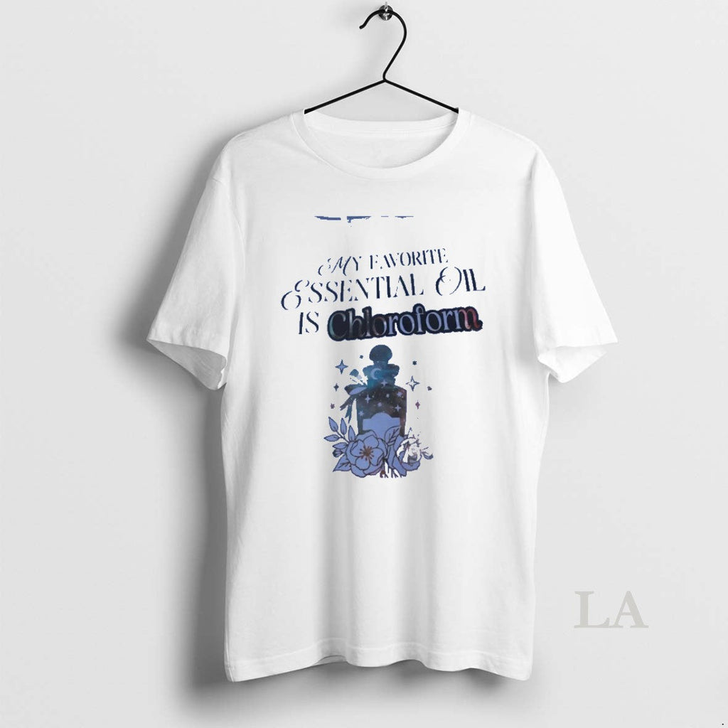 Original My Favorite Essential Oil Is Chloroform - Adult & Kids T-Shirts, Sweatshirts & Hoodies apparel design preview 1
