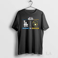 Original Nlcs La Dodgers Vs Brewers 2025 Postseason - Adult & Kids T-Shirts, Sweatshirts & Hoodies apparel design preview 1