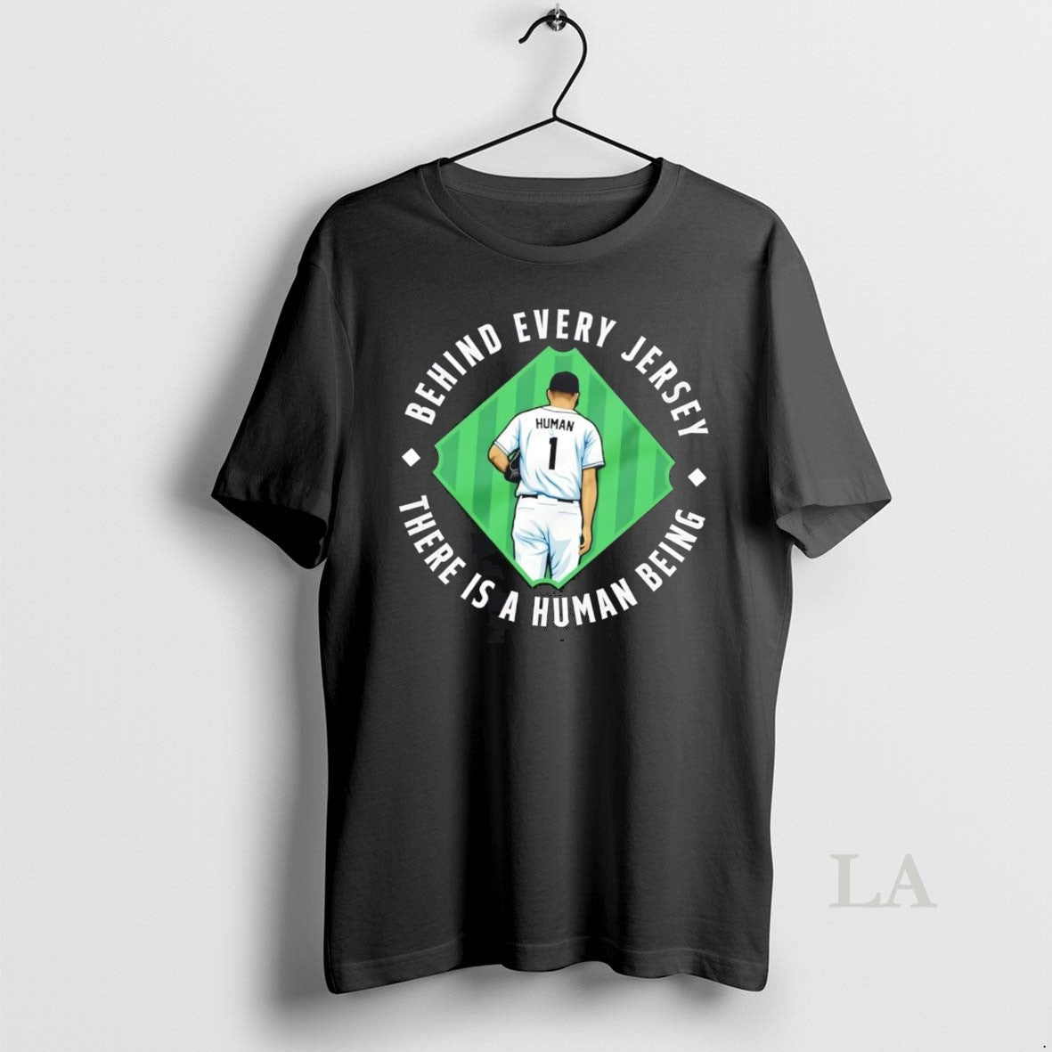 Original Ny Baseball Behind Every Jersey There Is A - Adult & Kids T-Shirts, Sweatshirts & Hoodies apparel design preview 1