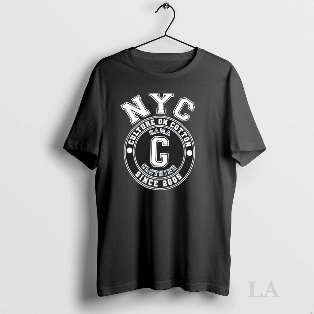 Original Nyc Culture On Cotton Since 2005 Gama - Adult & Kids T-Shirts, Sweatshirts & Hoodies apparel design preview 1