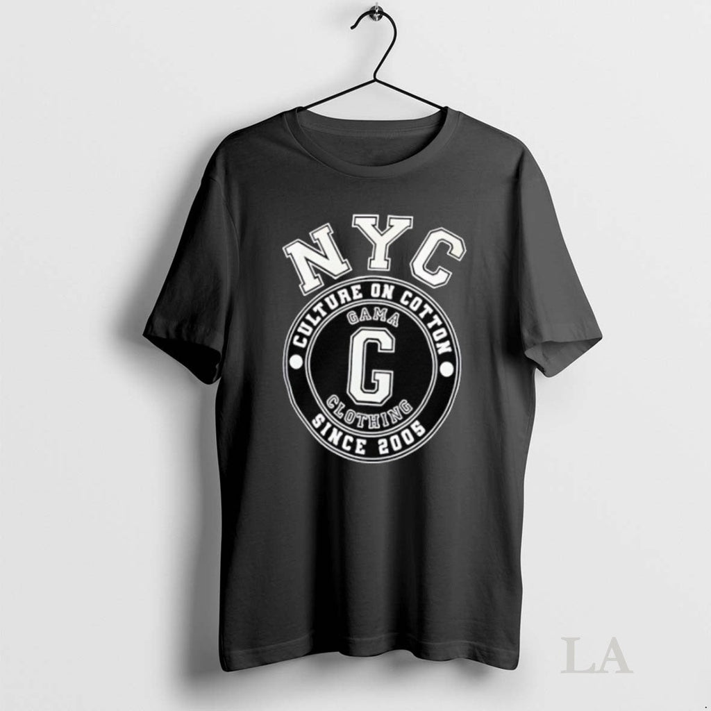 Original Nyc Culture On Cotton Since 2005 G Gama - Adult & Kids T-Shirts, Sweatshirts & Hoodies apparel design preview 1