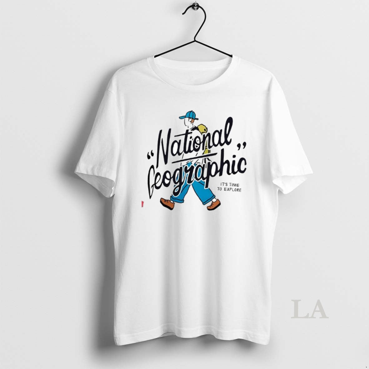 Original National Geographic Its Time To Explore - Adult & Kids T-Shirts, Sweatshirts & Hoodies apparel design preview 1