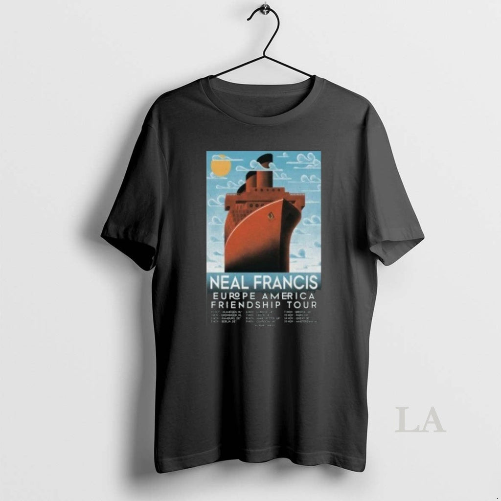 Original Neal Francis Tour Europe America 2025 - Adult & Kids T-Shirts, Sweatshirts & Hoodies apparel design preview 1