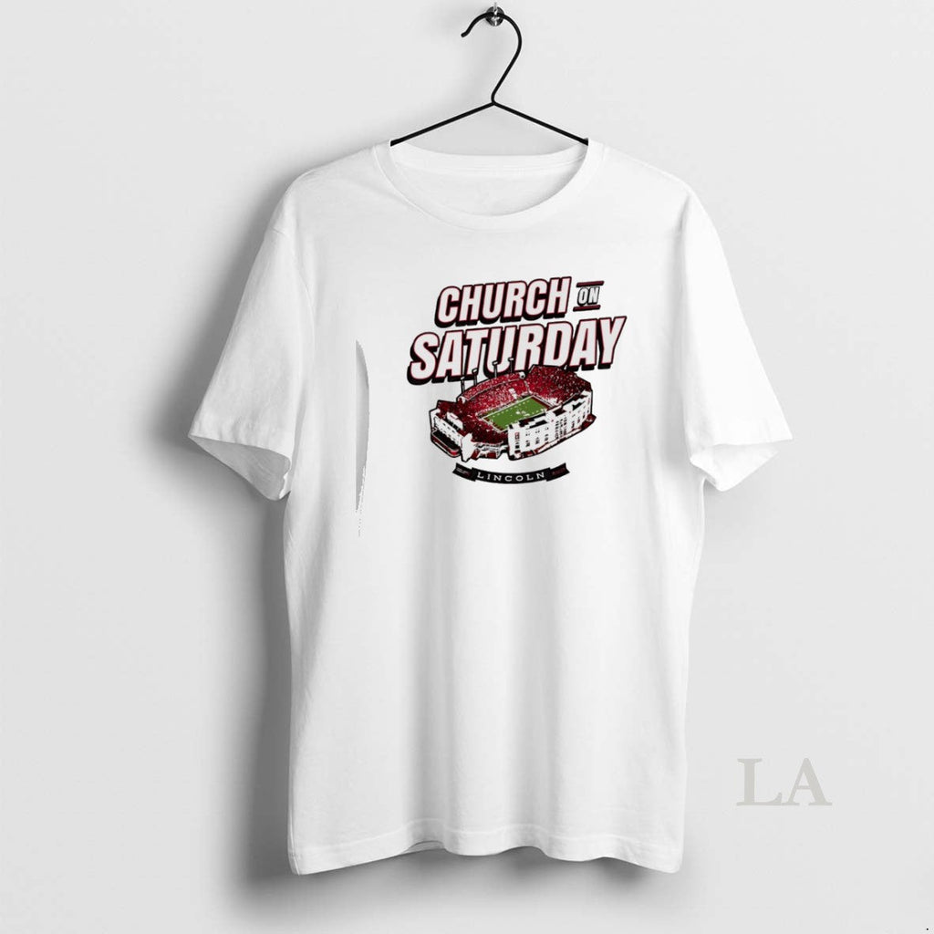 Original Nebraska Cornhuskers Church On Saturday - Adult & Kids T-Shirts, Sweatshirts & Hoodies apparel design preview 1