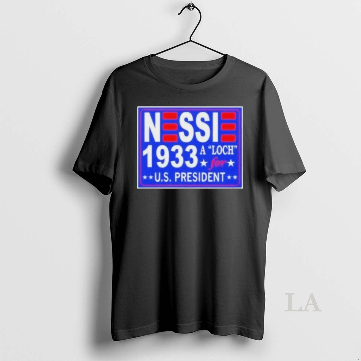 Original Nessie A Luch For Us President 1933 - Adult & Kids T-Shirts, Sweatshirts & Hoodies apparel design preview 1