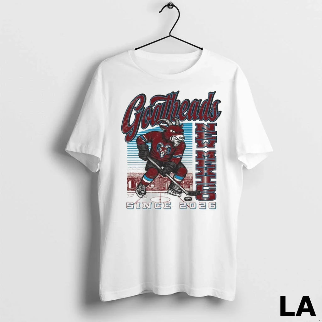 Original New Mexico Goatheads Primary Stacked - Adult & Kids T-Shirts, Sweatshirts & Hoodies apparel design preview 1