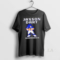 Original New York Giants Football Jaxson Dart Retro - Adult & Kids T-Shirts, Sweatshirts & Hoodies apparel design preview 1