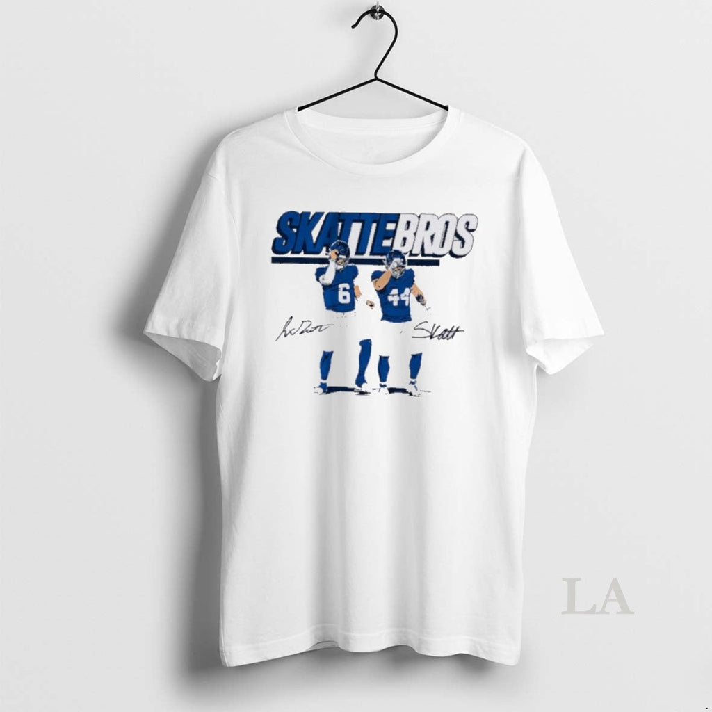 Original New York Giants Jaxson Dart Cam Skattebo - Adult & Kids T-Shirts, Sweatshirts & Hoodies apparel design preview 1