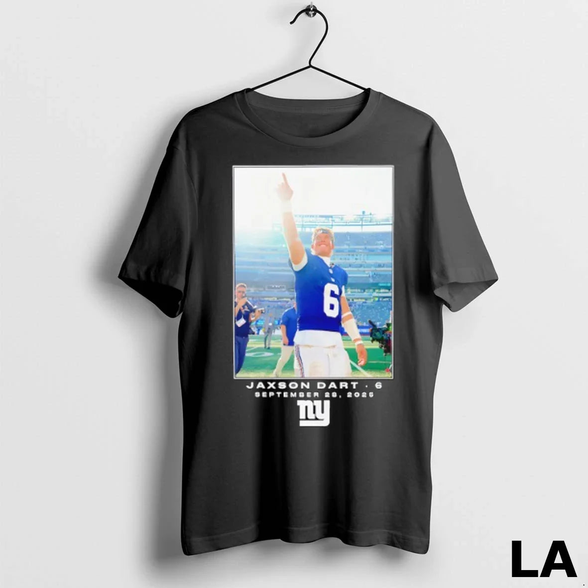 Original New York Giants Jaxson Dart September 28 - Adult & Kids T-Shirts, Sweatshirts & Hoodies apparel design preview 1