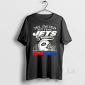 Original New York Jets Yes Im Old But I Saw Greatness - Adult & Kids T-Shirts, Sweatshirts & Hoodies apparel design preview 1