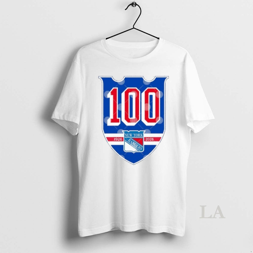Original New York Rangers 100th Season Centennial - Adult & Kids T-Shirts, Sweatshirts & Hoodies apparel design preview 1