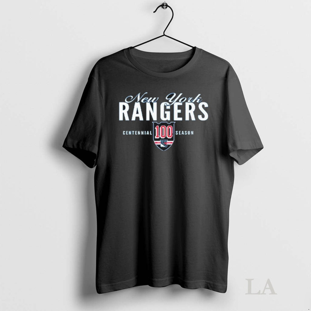 Original New York Rangers Centennial 100 Seasons - Adult & Kids T-Shirts, Sweatshirts & Hoodies apparel design preview 1