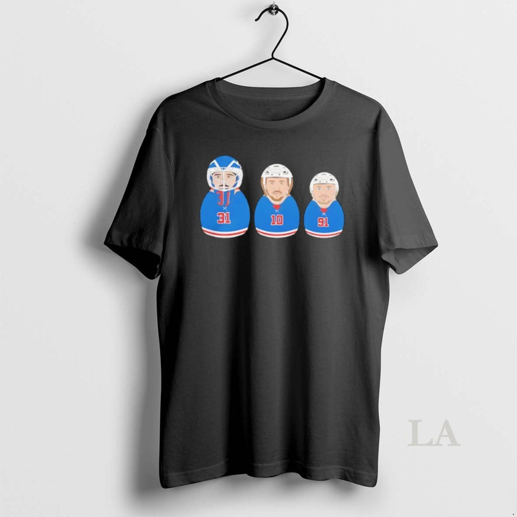 Original New York Rangers Russian Doll Ledends - Adult & Kids T-Shirts, Sweatshirts & Hoodies apparel design preview 1