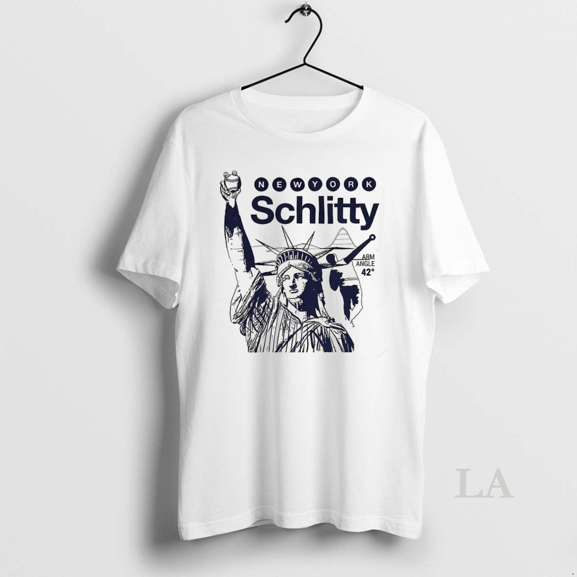 Original New York Schlitty Statue Of Liberty Arm - Adult & Kids T-Shirts, Sweatshirts & Hoodies apparel design preview 1