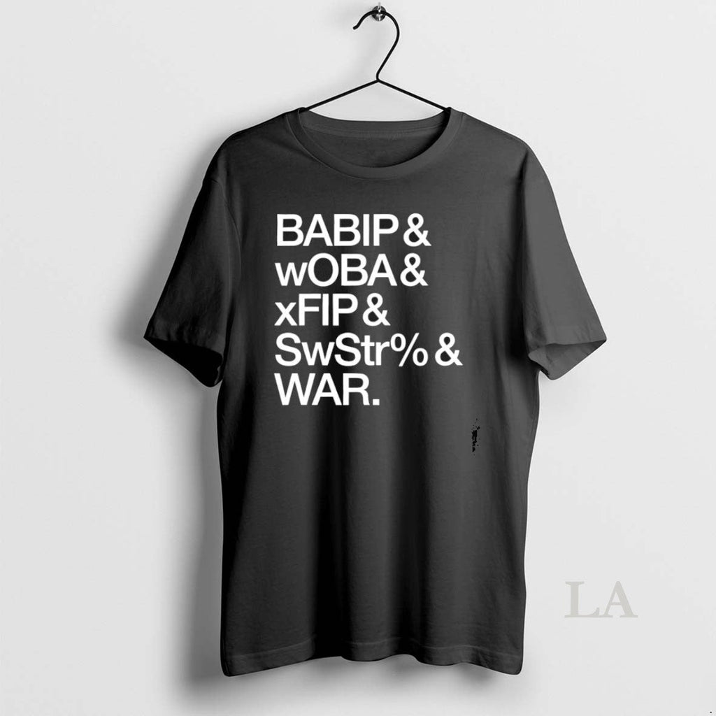 Original New York Yankees Babip Woba Xfip Baseball - Adult & Kids T-Shirts, Sweatshirts & Hoodies apparel design preview 1