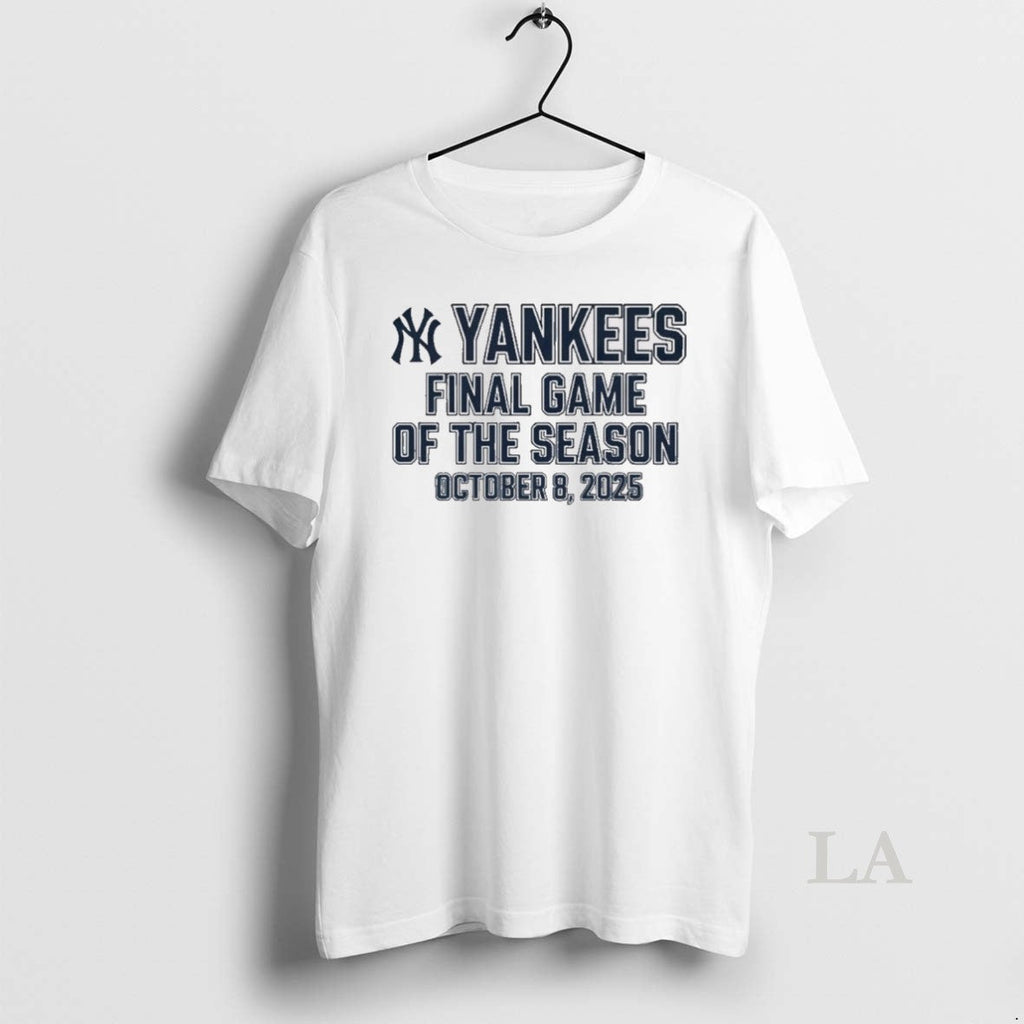 Original New York Yankees Final Game Of The Season - Adult & Kids T-Shirts, Sweatshirts & Hoodies apparel design preview 1