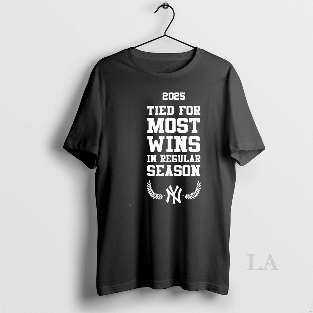 Original New York Yankees Mlb Tied For Most Wins In - Adult & Kids T-Shirts, Sweatshirts & Hoodies apparel design preview 1