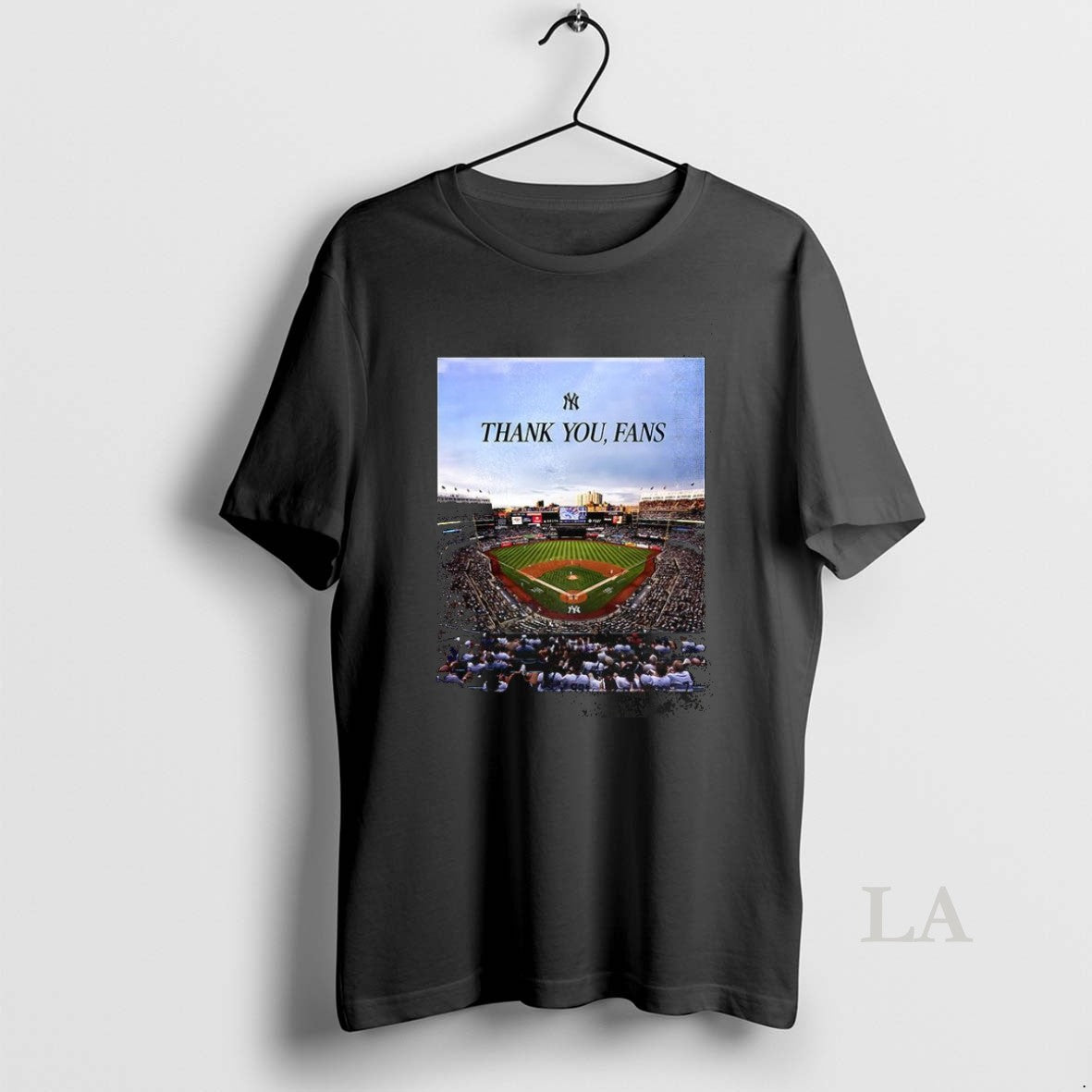 Original New York Yankees Stadium Thank You Fans - Adult & Kids T-Shirts, Sweatshirts & Hoodies apparel design preview 1