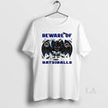 Original New York Yankees Baseball Beware Of Bats And - Adult & Kids T-Shirts, Sweatshirts & Hoodies apparel design preview 1